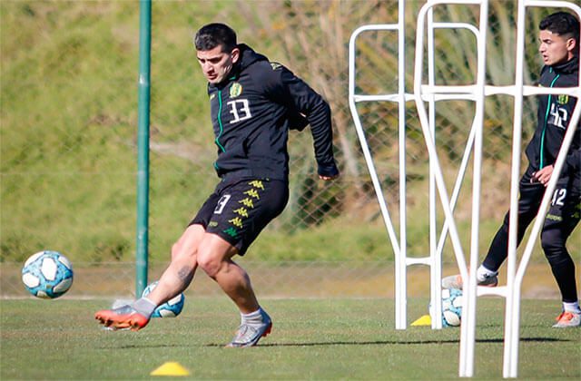 Aldosivi regresó a los entrenamientos