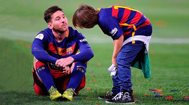 Lio Messi es al Barcelona lo que los vitrales de Joan Vila Grau a la Sagrada Familia