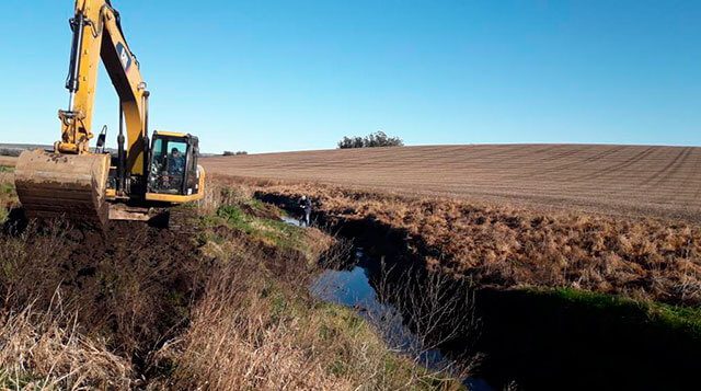 Obras para evitar inundaciones en Sierra de los Padres y El Paraíso