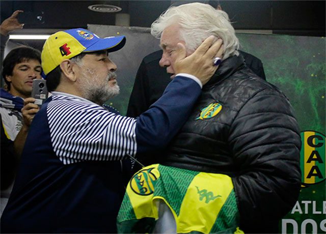 Hondo pesar en Aldosivi por el fallecimiento de Diego