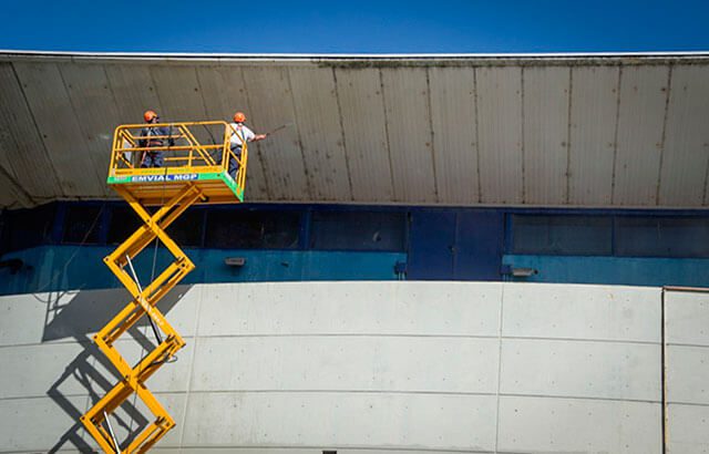 Avanzan las obras en el Parque de los Deportes