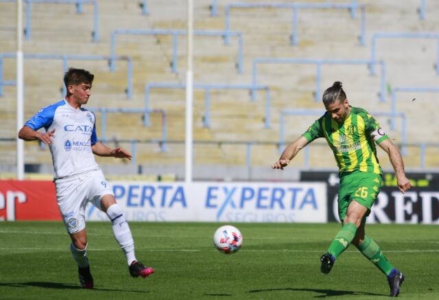 Godoy Cruz goleó a Aldosivi y el ciclo de Gago cuelga de un hilo