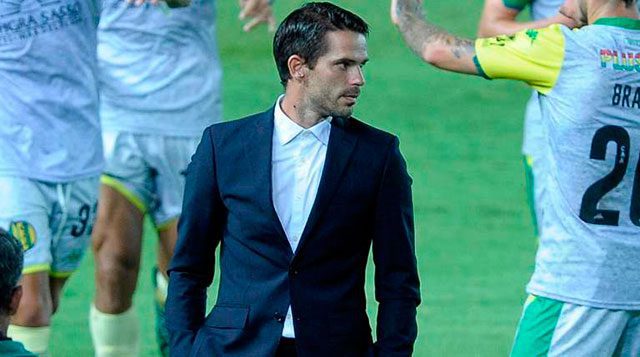 El entrenador Fernando Gago se fue de Aldosivi