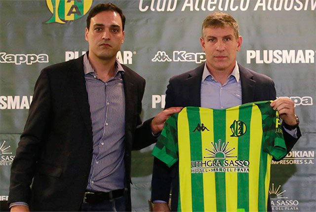 Comenzó la era de Martín Palermo en Aldosivi: “El objetivo es intentar que Aldosivi se mantenga en primera división”