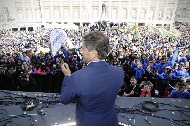 Con la presencia de Kicillof, inauguraron el cierre de los Juegos Bonaerenses en Mar del Plata