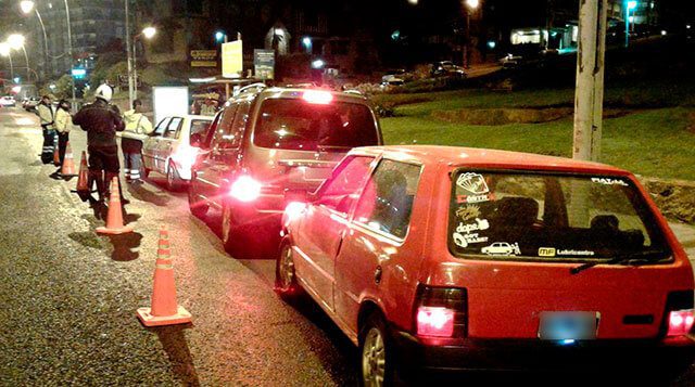 Se secuestraron 62 vehículos por alcoholemia positiva durante el fin de semana