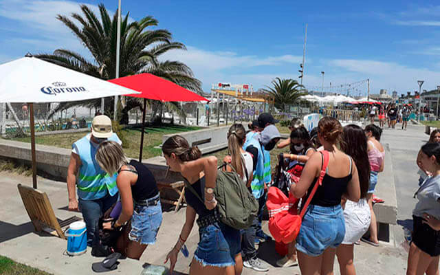 Secuestraron 450 litros de bebidas alcohólicas en los ingresos a Playa Grande
