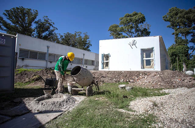 El Municipio realiza obras de ampliación en el CAPS de Alto Camet