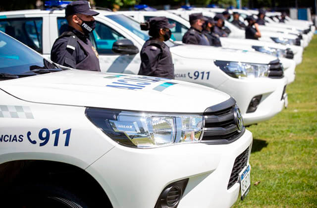 El municipio entregará a la policía de la provincia 20 nuevas patrullas