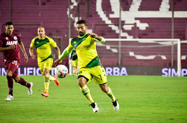 Aldosivi le ganó a Lanús y consiguió la cuarta victoria el hilo