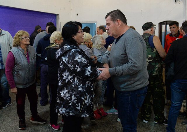 Montenegro destaca sus reuniones con vecinos de distintos barrios