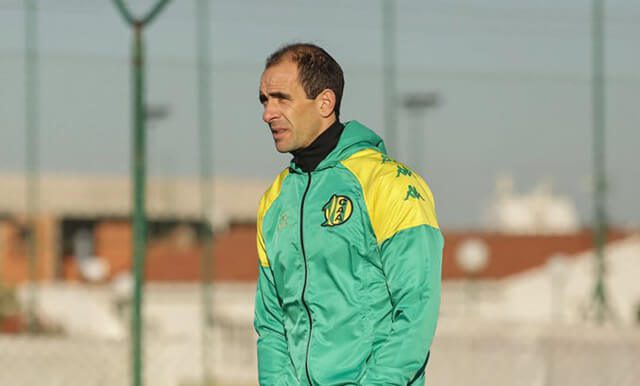 Somoza asistió al primer entrenamiento como DT de Aldosivi