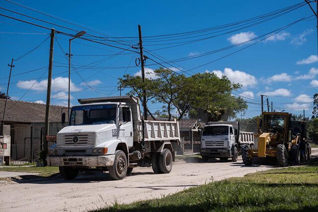 La municipalidad informó que saneó más de 239 cuadras en Batán