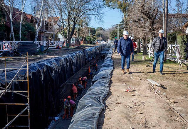 Avanza a buen ritmo la obra del Colector Marcos Sastre