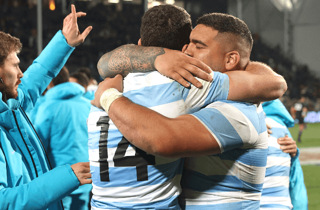 Joel Sclavi, el marplatense que entró en la historia con Los Pumas en Nueva Zelanda