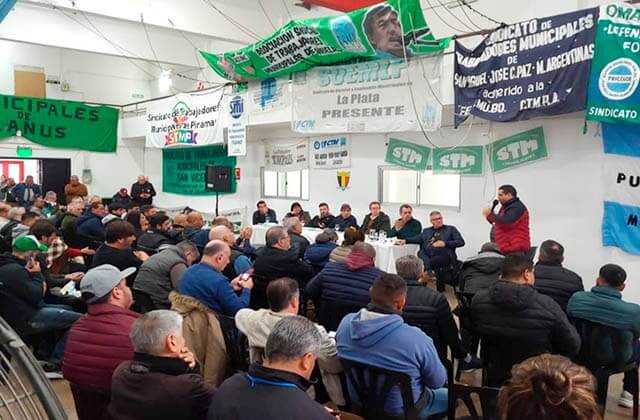 Municipales adhirieron al “estado de alerta y movilización” impulsado desde la Federación