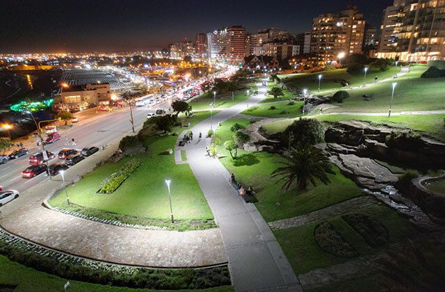 El municipio confirmó que ya son 53 las plazas repotenciadas con LED