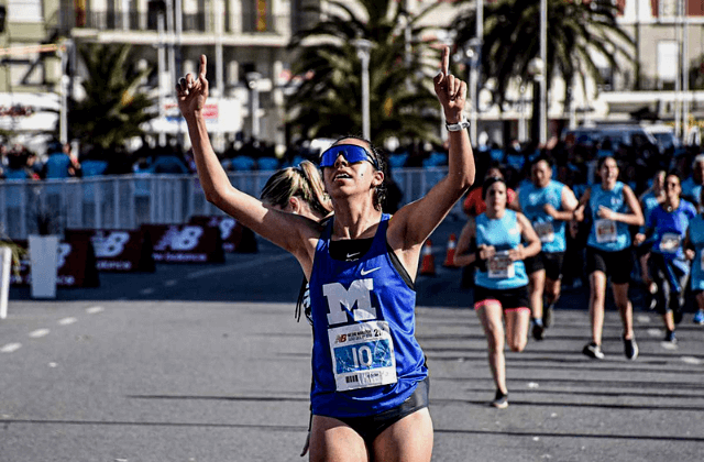 Levaggi y Arbe, ganadores del Medio Maratón