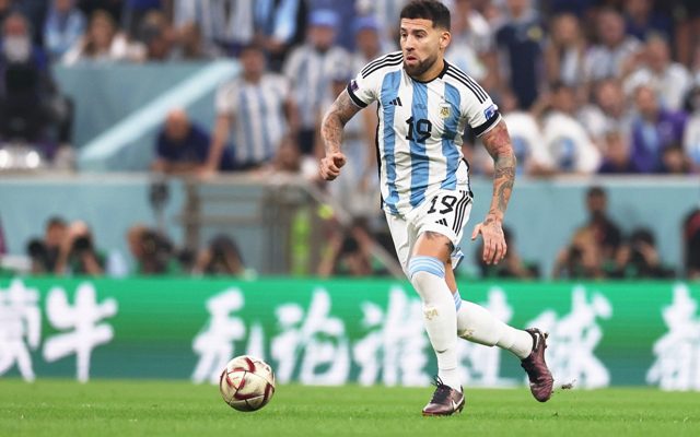 Nicolás Otamendi: “Intentaremos dar el máximo para conseguir el objetivo”