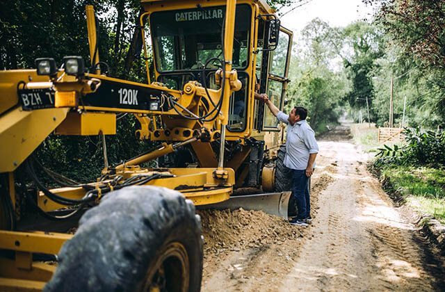 El Municipio reparó 650 cuadras en barrios de Sierra de los Padres