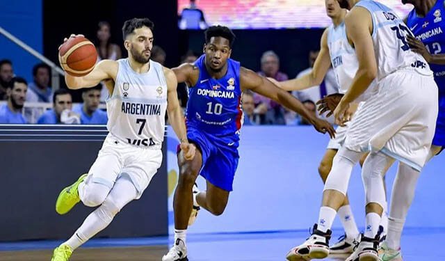 La Selección argentina perdió 75-79 con República Dominicana y quedó afuera del Mundial 2023