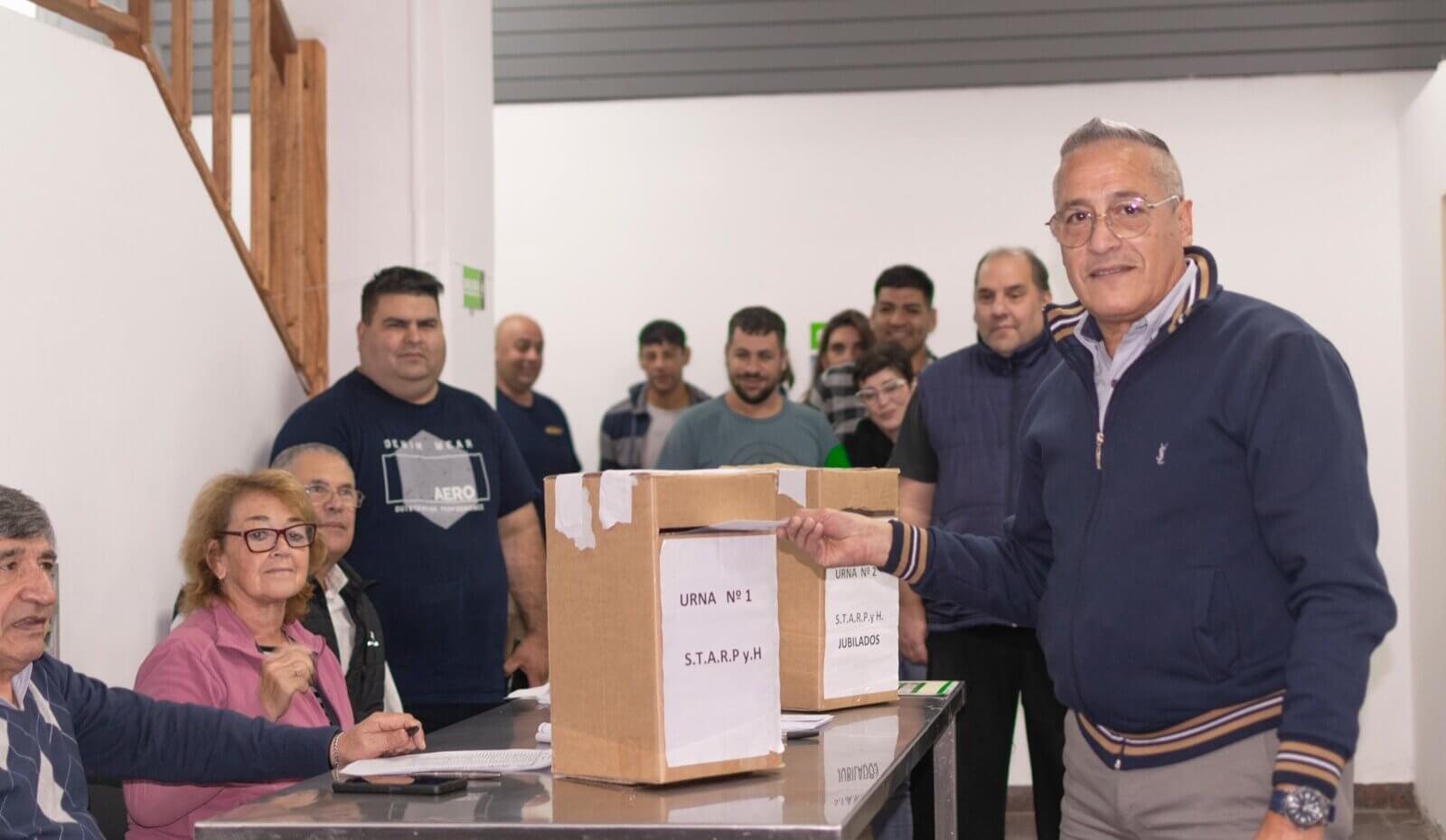 Tras un contundente apoyo en las urnas José García fue electo como nuevo Secretario General de Pasteleros