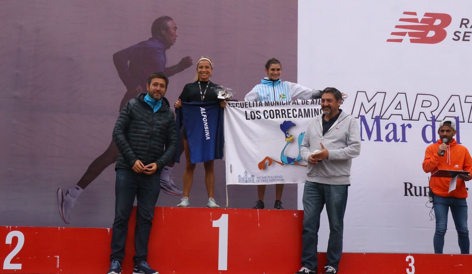 La marplatense Anahí Castaño y el jujeño Miguel Maza ganaron el Maratón de Mar del Plata