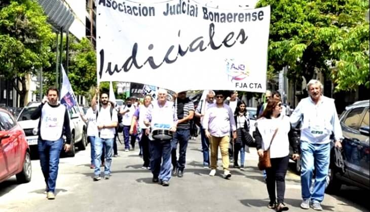 Judiciales bonaerenses solicitaron al Gobierno que adelante la cuota de aumento salarial de julio