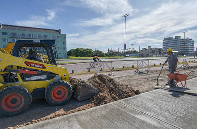 Avanza la obra de renovación integral del Paseo Costero Norte