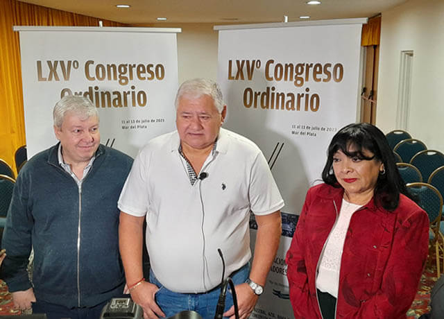 Moser: “Todos los gremios incluida la CGT nos alineamos y vamos a apoyar a Massa”
