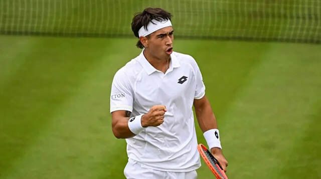 El marplatense Comesaña ganó y sigue haciendo historia en Wimbledon