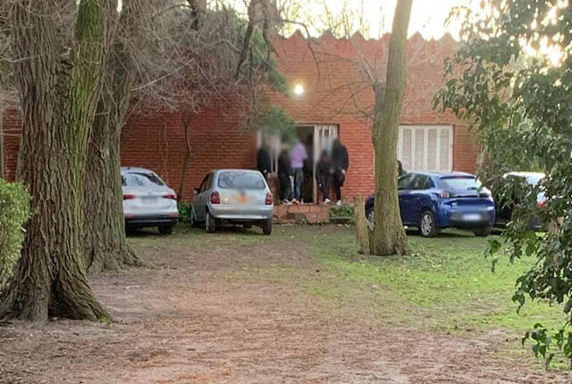 Inspección General desactivó una fiesta clandestina en el barrio Santa Rosa de Lima