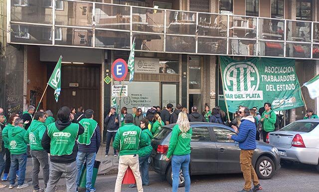 ATE denunció nuevos despidos de trabajadores estatales en Mar del Plata