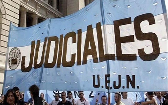 Judiciales profundizan la lucha por la “dignidad del salario”