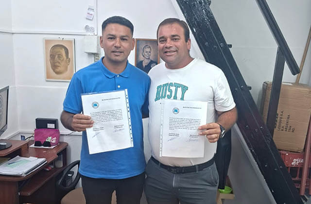 Walter Rivero asumió como secretario general interino del Sindicato de Vendedores Ambulantes