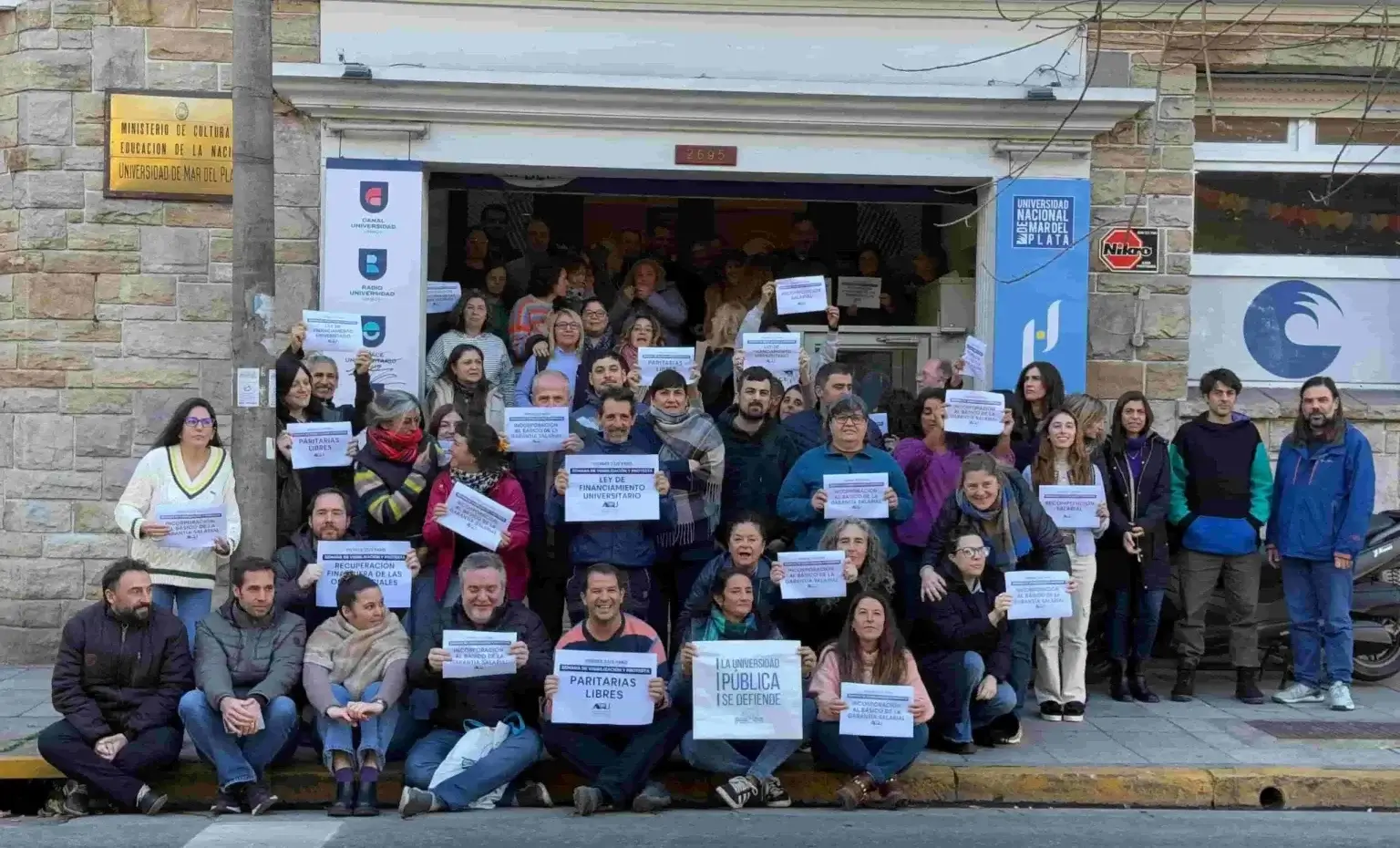 Trabajadores nodocentes de la UNMDP harán un paro por 24 horas