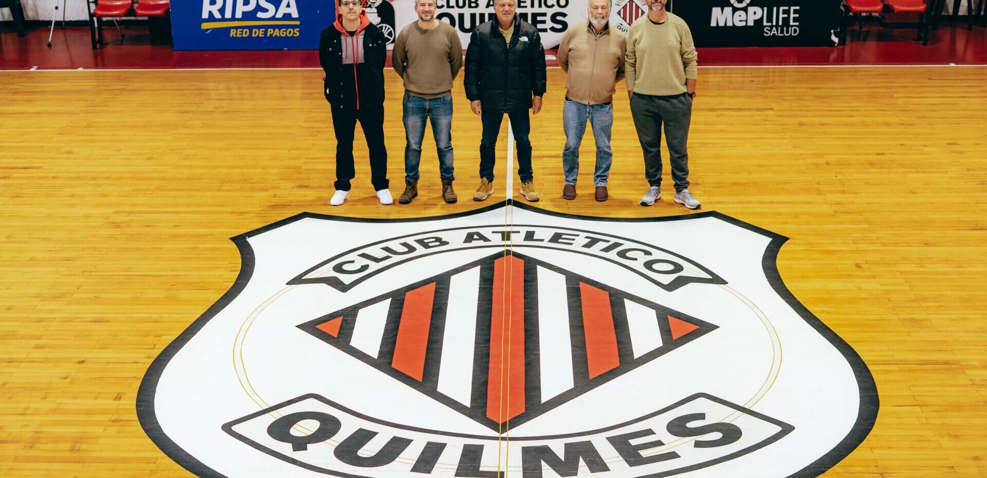 Quilmes renueva su historia: el José Martínez tendrá un nuevo piso homologado por FIBA