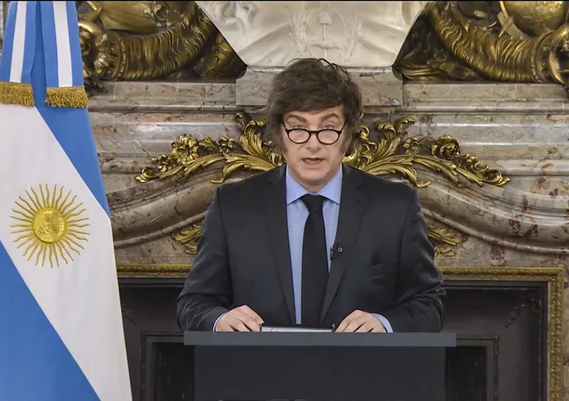 Milei anunciará por cadena nacional el proyecto para reformar la Carta Orgánica del Banco Central